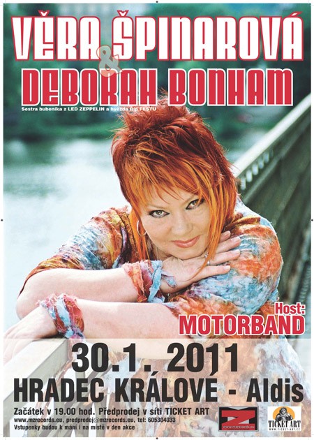 Deborah Bonham a Věra Špinarová